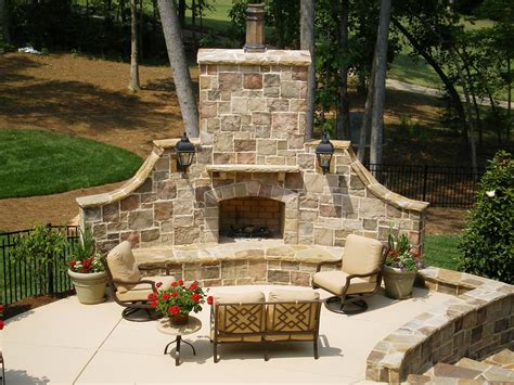 Backyard Fireplace Outdoor Fireplace Designs Backyard