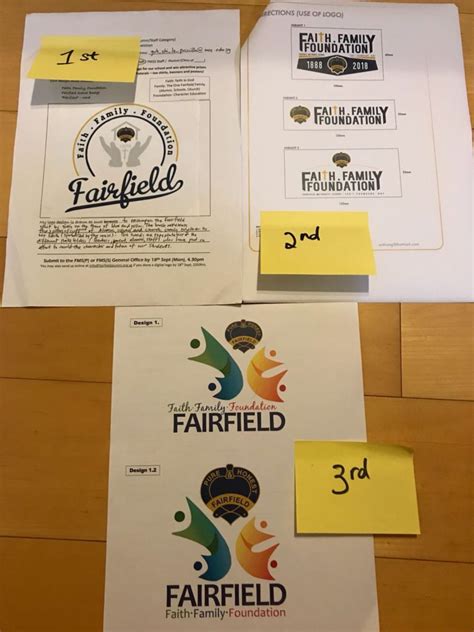 Winners Of The Fairfield 130th Anniversary For 2018 Logo Competition