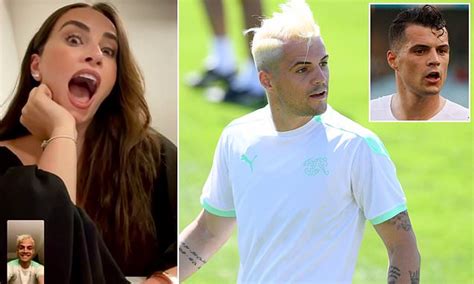 Does granit xhaka have tattoos? Euro 2020: Switzerland captain Granit Xhaka shows off new ...