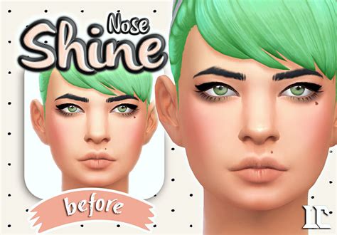 Sims 4 Custom Content Finds Littlecrakers Rles Nose And
