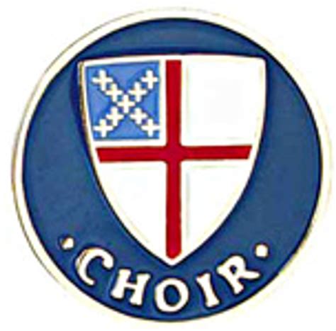 Choir Lapel Pin Episcopal Shield Episcopal Shoppe