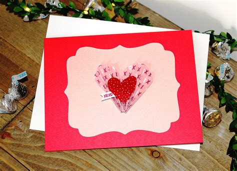 Maybe you would like to learn more about one of these? Valentine's Day Card Pink Red Hearts XOXO Unique Free | Etsy | Cards handmade, Greeting cards ...