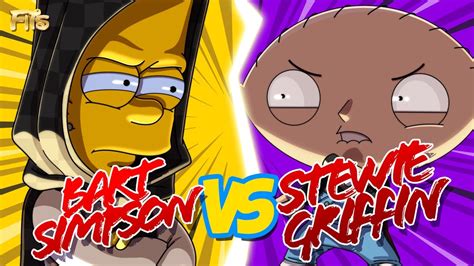 Bart Simpson Vs Stewie Griffin Shellers Rap Battle Fits Youtube