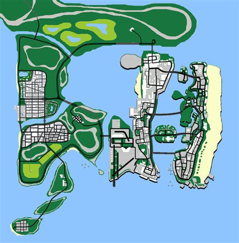 Gta Vice City Extended Map By Gdn001 On Deviantart