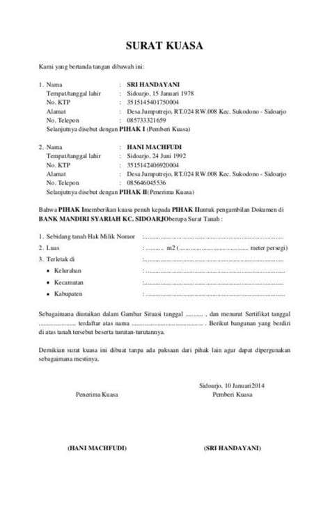 Dengan membaca artikel ini kamu akan bisa membuat surat kuasamu sendiri untuk berbagai keperluan. 18 Contoh Surat Kuasa Lengkap Berbagai Keperluan yang Baik ...