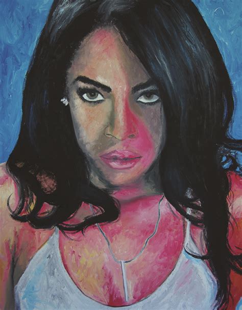 Aaliyah Aaliyah Painting Art