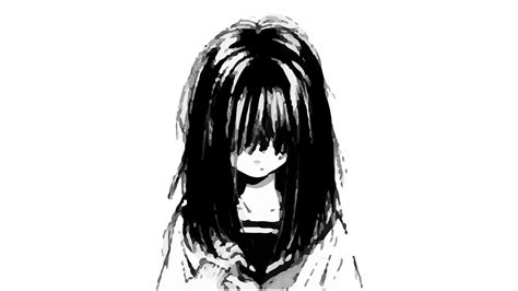 Depressed School Girl Anime Girl Crying