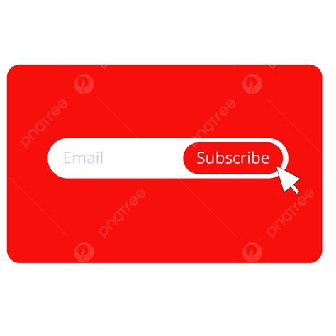 Youtube Subscribe Button Clipart Transparent Png Hd Subscribe Button