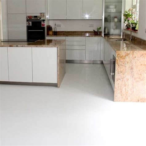 Shiny White Vinyl Flooring Textured Floor Tiles £3600
