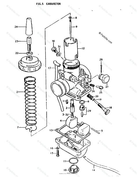 1977 1978 1979 suzuki gs750 new carburetor air cleaner intake boots joint. Suzuki Motorcycle 1978 OEM Parts Diagram for CARBURETOR ...