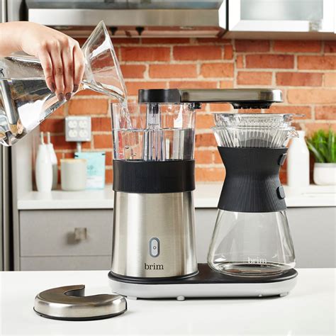 Brim 8 Cup Electric Pour Over Coffee Maker Stainless Steel 50011 Best Buy