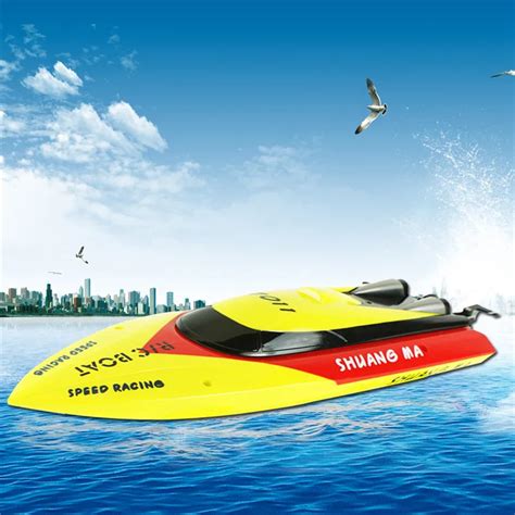 exclusive newest larger 7011 rc boat in 25 30km h remote control speed boat water cooling system