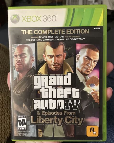Grand Theft Auto Iv Complete Edition Microsoft Xbox 360 2010 Cib
