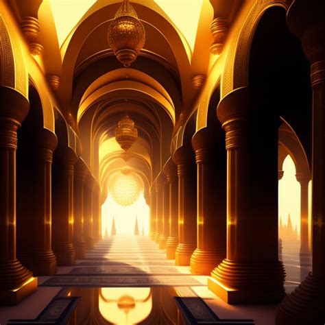 Premium Ai Image Nur Alislam Illuminating The Path Of Islamic Culture