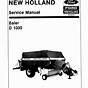 New Holland Baler Manuals Free Download