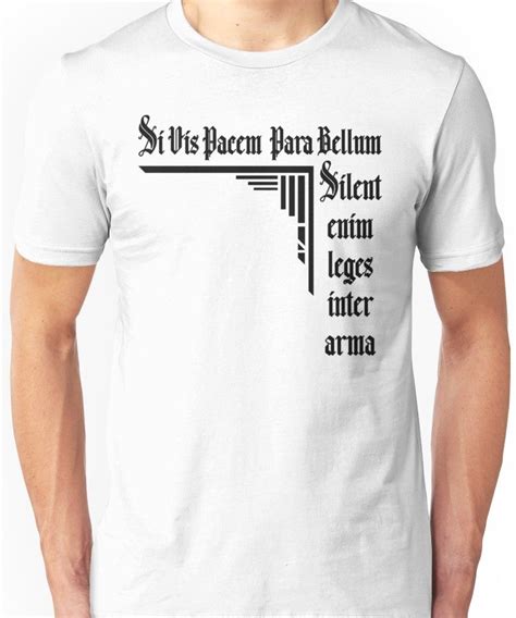 Si Vis Pacem Para Bellum Essential T Shirt By Rolandsaks Shirts