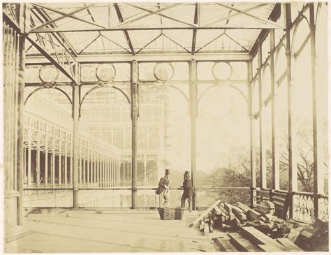 Philip Henry Delamotte Progress Of The Crystal Palace At Sydenham