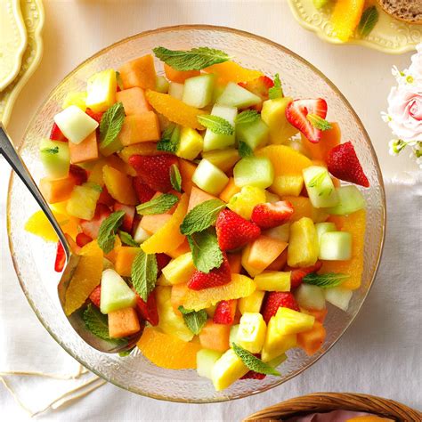 Fruit bowls are very practical and looking for creative fruit bowl ideas can add on some elegance to the area where the bowls are placed. Fresh Fruit Bowl Recipe | Taste of Home