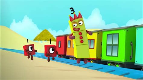 Numberblocks S01e18 The Numberblocks Express Youtube