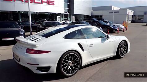 New 2014 Porsche 911 991 Turbo S White Youtube
