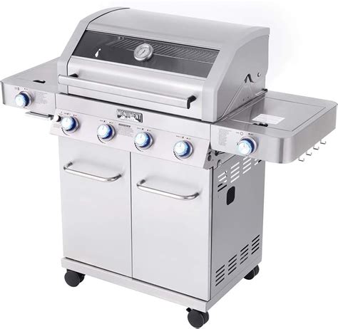 Review Monument Grills 35633 Stainless Steel 4 Burner Propane Gas Grill