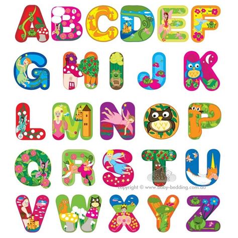 Alphabet Letters Design Alphabet Wall Alphabet For Kids Alphabet And