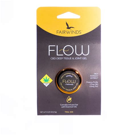 Flow Gel Trial Size Fairwinds Deep Tissue And Joint Gel Jane