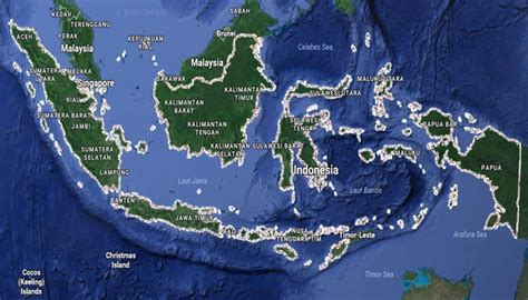 Cara Menggambar Peta Letak Geografis Indonesia Doylc Asia