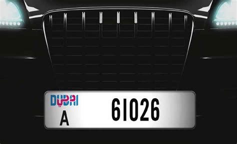 How To Get A New Dubai Number Plate