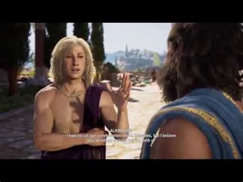 Assassin S Creed Odyssey Alkibiades And Sokrates Verbal Finess Youtube
