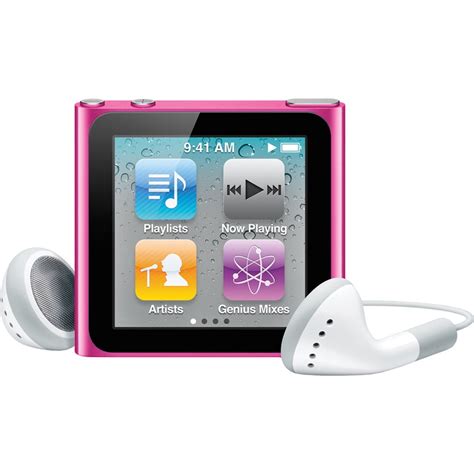 Apple Ipod Nano 6th Generation 8gb Pink Like New Iapple Retail Box