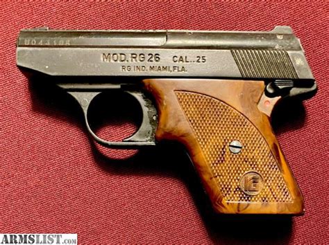 Armslist For Sale Rg Industries Rg26 25 Acp Pocket Pistol