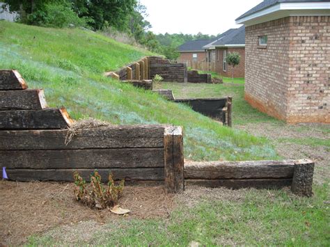 How much does a railroad tie retaining wall cost?