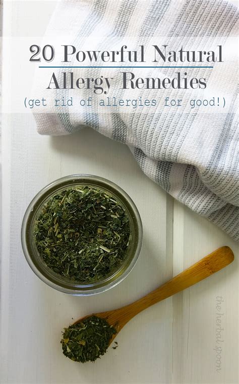 20 Powerful Home Remedies For Allergy Relief The Herbal Spoon