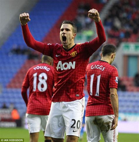 Robin van Persie credits Manchester United goalscoring form to muscular