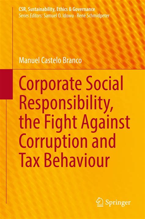 Corporate Social Responsibility The Fight Against Corruption And Tax