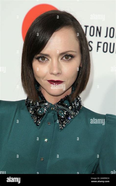 Christina Ricci Attends Hi Res Stock Photography And Images Alamy