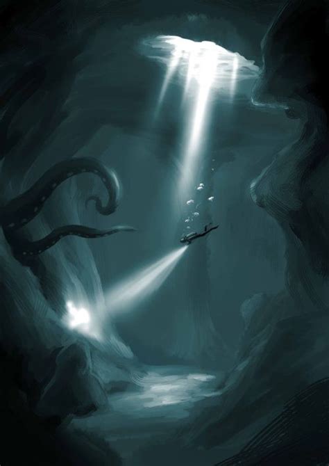 Uncharted Underwater Cave By ~the Spirit Reaper Underwater Caves