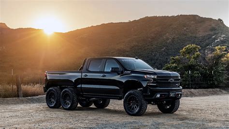 Chevy Silverado Based Hennessey Goliath 6x6 Is Real Hits The Road With