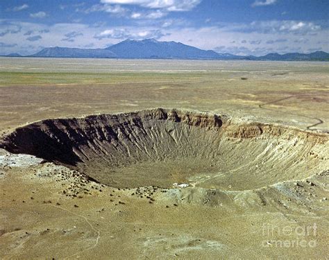 The Barringer Meteor Crater Photograph By Rod Jones Fine Art America