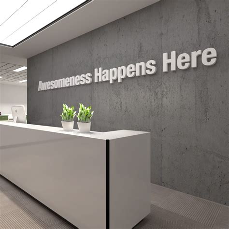 For example, when designing a bathroom, you might see a note saying hardwood flooring isn't recommended. Awesomeness Office Decor Ideas - Moonwallstickers.com
