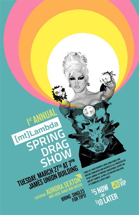 Go To A Drag Show Done New Orleans 2014 Event Poster Poster