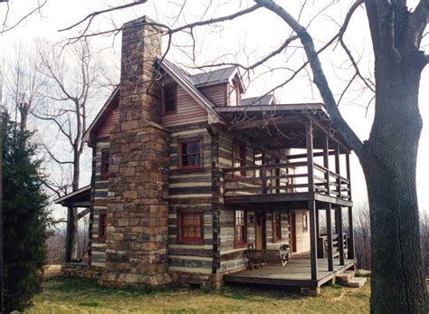 Great Example Of A Three Story Traditional Log Cabin Log Homes