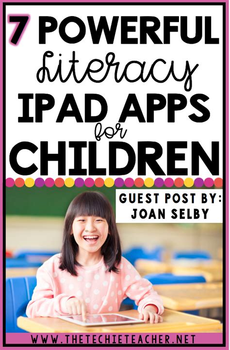 7 Powerful Ipad Literacy Apps For Children The Techie Teacher