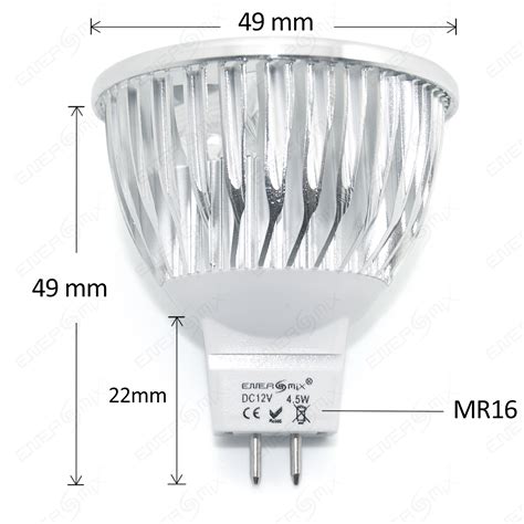 Hochwertige MR-16 GU5.3 Sockel LED Strahler Spotlicht Spot Leuchtmittel 12 volt | eBay