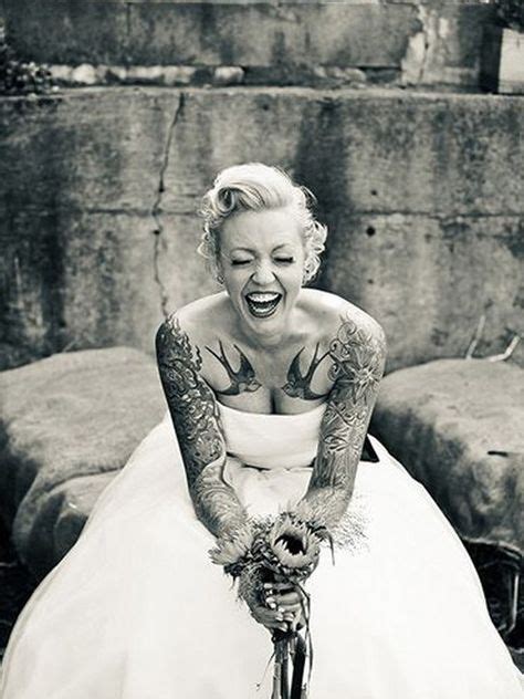 Tatted Bride Beautiful Tattooed Women Pinterest Tatting And Tattoo