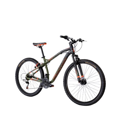 mercurio bicicleta ranger pro r29 2020 negra con toque naranjas y grises 29 pulgadas deportes