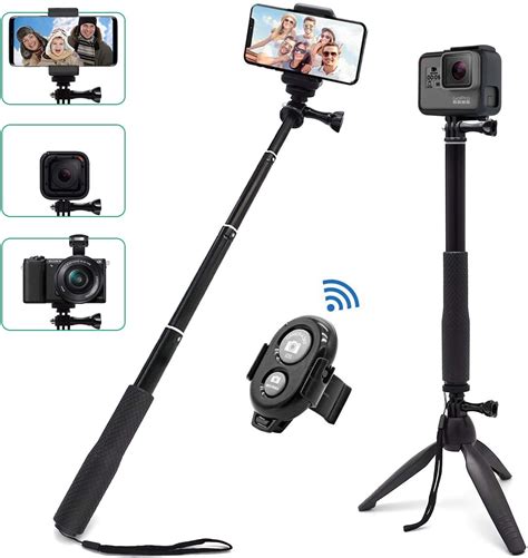 Jparr Selfie Stick 3 In 1 Extendable Pocket Selfie Uk Electronics