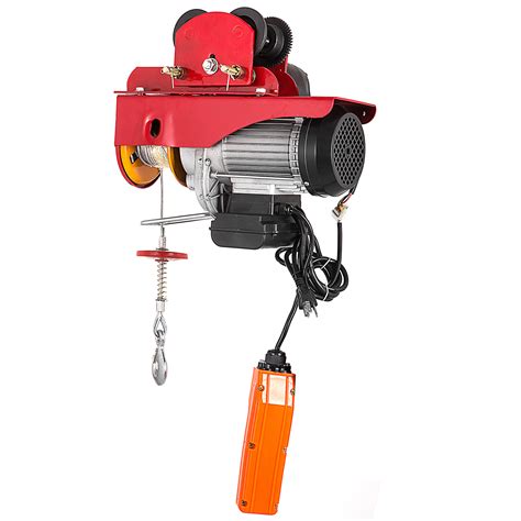 Looking for a good deal on cable trolley? Electric Wire Rope Hoist W/ Trolley 1100/2200lbs 40ft ...