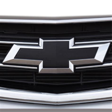 Chevrolet Impala Front And Rear Bowtie Emblems In Black 23287538 Gm